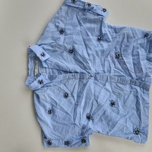 Classic Pre 2010 Zara Basic button down  XS